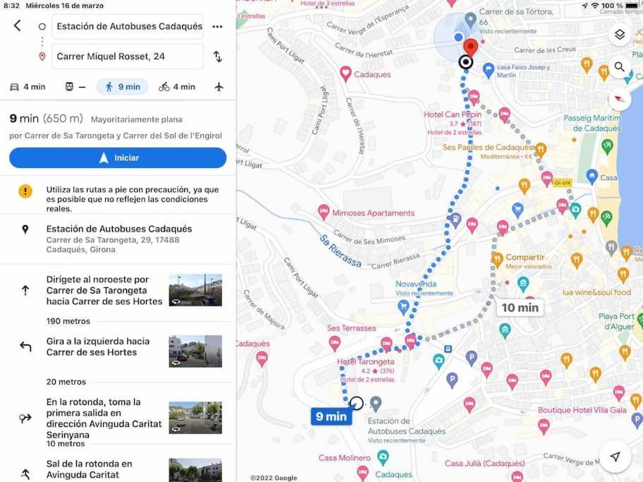 Espectacular Planta Baja Con Terraza Y Parking A 5 Min De La Playa Apartman Cadaqués Kültér fotó